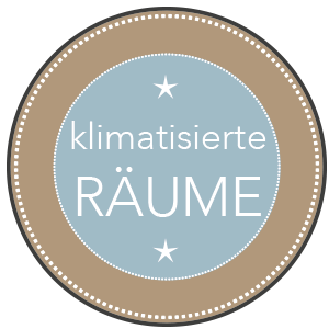 2 Stempel Klimatisierte Raeume